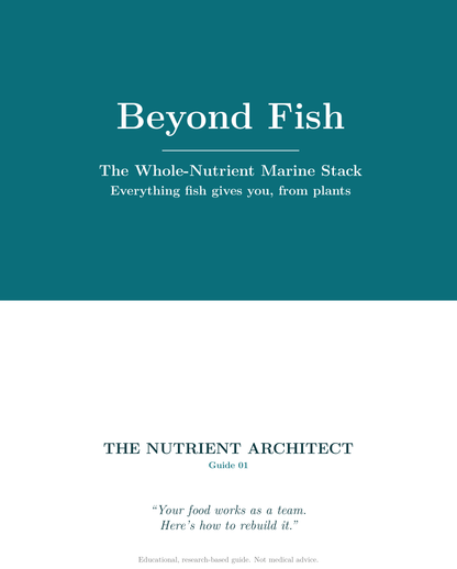 Beyond Fish: The Whole-Nutrient Marine Stack