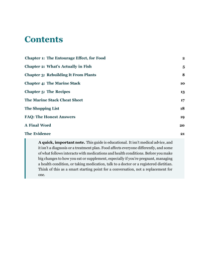 Beyond Fish: The Whole-Nutrient Marine Stack